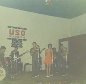 Philipino Band at USO in Saigon